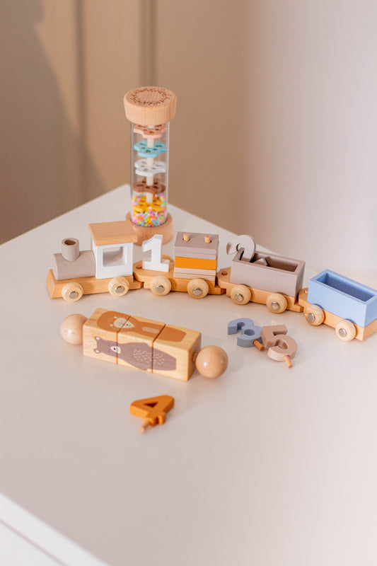 Juguete de madera montessori