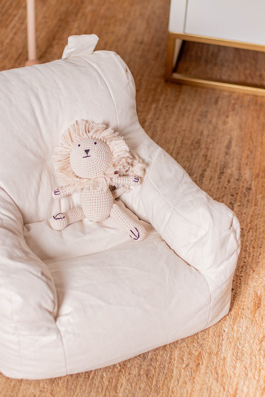 León de crochet